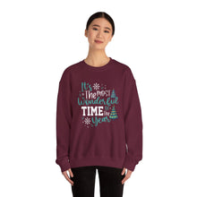 Its the Most Wonderful Time of the Year Sweatshirt Cute Christmas Crewneck for Women & Men Festive Holiday Sweater Cozy Winter Outfit