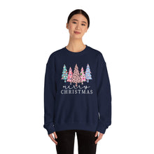 Merry Christmas Tree Sweatshirt Cute Holiday Crewneck for Women & Men Festive Christmas Outfit Cozy Christmas Sweater