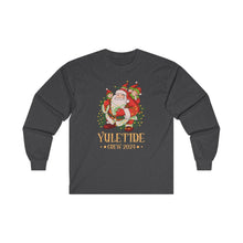 Yuletide Crew Long Sleeve Tee - Cozy Holiday Shirt, Christmas Gift, Family Matching Look, Winter Collection, Fun Festive Wear