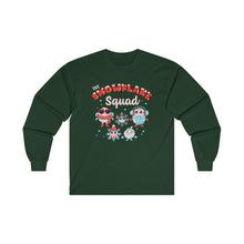 The Snowflake Squad Long Sleeve Tee, Winter Apparel, Family Christmas Gift, Holiday Gatherings, Cozy Layer, Snow Day Outfit