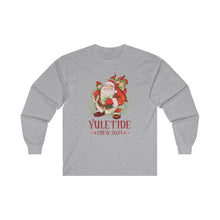 Yuletide Crew Long Sleeve Tee - Cozy Holiday Shirt, Christmas Gift, Family Matching Look, Winter Collection, Fun Festive Wear