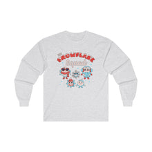The Snowflake Squad Long Sleeve Tee, Winter Apparel, Family Christmas Gift, Holiday Gatherings, Cozy Layer, Snow Day Outfit