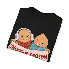 Cute Gingerbread Cookie Snuggle Season Unisex T-shirt, Cozy Gift, Holiday Apparel, Winter Clothing, Casual Tee, Christmas Shirt