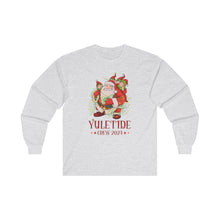 Yuletide Crew Long Sleeve Tee - Cozy Holiday Shirt, Christmas Gift, Family Matching Look, Winter Collection, Fun Festive Wear