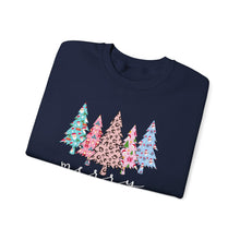 Merry Christmas Tree Sweatshirt Cute Holiday Crewneck for Women & Men Festive Christmas Outfit Cozy Christmas Sweater