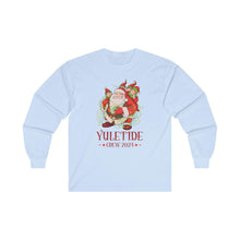 Yuletide Crew Long Sleeve Tee - Cozy Holiday Shirt, Christmas Gift, Family Matching Look, Winter Collection, Fun Festive Wear