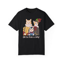 Posh Cat Unisex T-shirt, Cute Cat Lovers Gift, Fun Birthday Tee, Pet Owner Apparel, Whimsical Holiday Shirt, Unique Animal Design