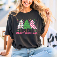 Merry Christmas Tree T-Shirt Cute Holiday Tree Shirt, Festive Christmas Tee, Perfect for Christmas Lovers & Holiday Cheer
