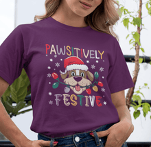 Pawsitively Festive Dog Lover Christmas T-Shirt Cute Holiday Pet Tee, Fun Christmas Shirt for Dog Owners, Perfect Gift for Pet Lovers