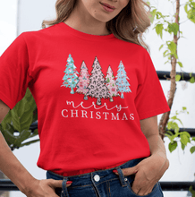 Merry Christmas Tree T-Shirt - Festive Holiday Tee for Christmas Lovers, Cozy Winter Shirt, Gift Idea for Christmas Season