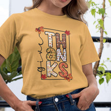 Give Thanks Pumpkin Shirt, Thanksgiving T-Shirt, Fall Shirt, Unisex Fall Shirt, Thanksgiving Pumpkin Shirt, Kids Shirt, Fall Gift Tee