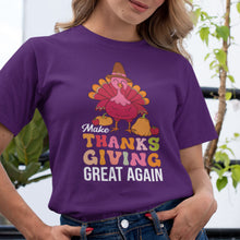 Thanksgiving Trump Shirt, Make Thanksgiving Great Again T-Shirt, Funny Thanksgiving Turkey Tee, Thankful Gift, Fall Autumn Season Gift