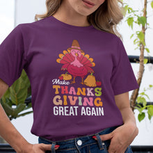 Thanksgiving Trump Shirt, Make Thanksgiving Great Again T-Shirt, Funny Thanksgiving Turkey Tee, Thankful Gift, Fall Autumn Season Gift