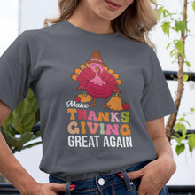 Thanksgiving Trump Shirt, Make Thanksgiving Great Again T-Shirt, Funny Thanksgiving Turkey Tee, Thankful Gift, Fall Autumn Season Gift