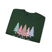 Merry Christmas Tree Sweatshirt Cute Holiday Crewneck for Women & Men Festive Christmas Outfit Cozy Christmas Sweater
