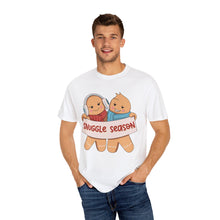 Cute Gingerbread Cookie Snuggle Season Unisex T-shirt, Cozy Gift, Holiday Apparel, Winter Clothing, Casual Tee, Christmas Shirt