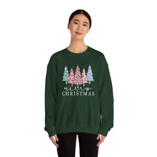 Merry Christmas Tree Sweatshirt Cute Holiday Crewneck for Women & Men Festive Christmas Outfit Cozy Christmas Sweater