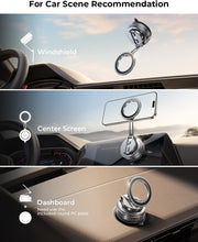360° Nano Gel Magnetic Car Phone Holder – Ultra-Strong Suction & MagSafe-Compatible Mount