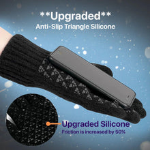 Knit Lining Touchscreen Support 1 Pair Cool Winter Gloves