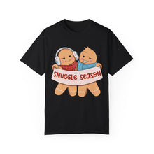 Cute Gingerbread Cookie Snuggle Season Unisex T-shirt, Cozy Gift, Holiday Apparel, Winter Clothing, Casual Tee, Christmas Shirt