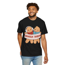 Cute Gingerbread Cookie Snuggle Season Unisex T-shirt, Cozy Gift, Holiday Apparel, Winter Clothing, Casual Tee, Christmas Shirt