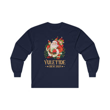 Yuletide Crew Long Sleeve Tee - Cozy Holiday Shirt, Christmas Gift, Family Matching Look, Winter Collection, Fun Festive Wear