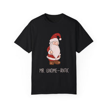 Whimsical Christmas T-Shirt, Festive Shirt for Gnome Lovers, Holiday Apparel, Cute Christmas Gift, Unisex Garment-Dyed Tee