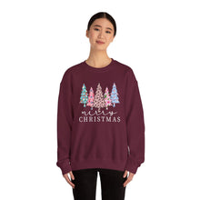 Merry Christmas Tree Sweatshirt Cute Holiday Crewneck for Women & Men Festive Christmas Outfit Cozy Christmas Sweater