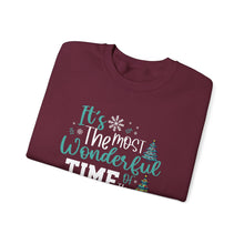 Its the Most Wonderful Time of the Year Sweatshirt Cute Christmas Crewneck for Women & Men Festive Holiday Sweater Cozy Winter Outfit