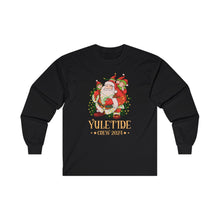 Yuletide Crew Long Sleeve Tee - Cozy Holiday Shirt, Christmas Gift, Family Matching Look, Winter Collection, Fun Festive Wear