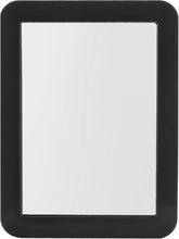 Boxgear Magnetic Locker Mirror - 5" x 7"- for School Locker, Bathroom, Household Refrigerator, Locker Accessory, Workshop Toolbox or Office Cabinet (Gray)