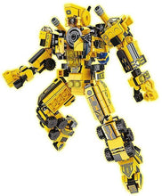 Boxgear 25-in-1 Building Bricks Set – 573 Pieces, 24 Engineering Vehicles, 1 Battle Robot Educational STEM Toys for Boys