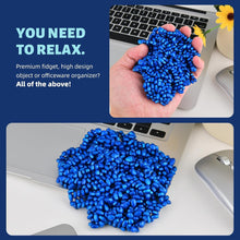 300 Ferrite Putty Multicolor Magnetic Desk Toy Rocks Time-Killer for Adults