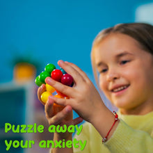 Inseparable Rainbow Ball Autism Sensory Fidget Stress Relief Toy For 3-12 Year Kids