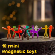 10 Piece Quite Fridge Fun Magnet Men Travel Toys for Kids