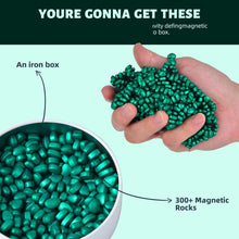 300 Ferrite Putty Multicolor Magnetic Desk Toy Rocks Time-Killer for Adults