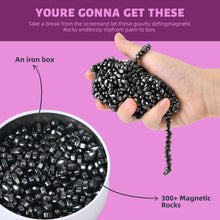 300 Ferrite Putty Multicolor Magnetic Desk Toy Rocks Time-Killer for Adults