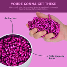 300 Ferrite Putty Multicolor Magnetic Desk Toy Rocks Time-Killer for Adults