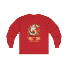 Yuletide Crew Long Sleeve Tee - Cozy Holiday Shirt, Christmas Gift, Family Matching Look, Winter Collection, Fun Festive Wear