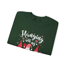 Hanging with My Gnomies Christmas Sweatshirt Cute Holiday Crewneck for Women & Men Funny Festive Sweater Cozy Christmas Outfit