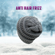 Slouchy Round Satin Lining Thick Knit Warm Beanie Winter Hats For Men and Women Oversized