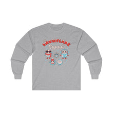 The Snowflake Squad Long Sleeve Tee, Winter Apparel, Family Christmas Gift, Holiday Gatherings, Cozy Layer, Snow Day Outfit