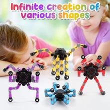 4 Pack Transformable Fidget Spinners Stress Relief Sensory Toys for Kids