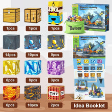 Magnetic Blocks Build Mine Magnet World Sword Edition Toys for Kids