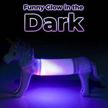 10 Pack Cute LED Light Animal Sound Spring Sensory Stress Relief Fidget Toys Pop Tubes For Toddlers, Girls and Boys