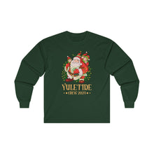 Yuletide Crew Long Sleeve Tee - Cozy Holiday Shirt, Christmas Gift, Family Matching Look, Winter Collection, Fun Festive Wear