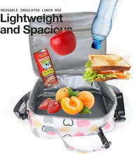 MESA Lunch Bag for Kids - Kids Lunchbox for School, Daycare, Kindergarten - Insulated Lunch Box for Girls & Boys (Heart)