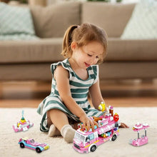 Educational Building Sets Ice Cream Different Models Truck Toy