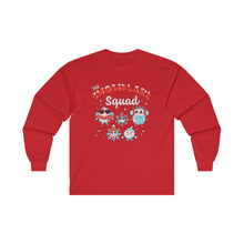 The Snowflake Squad Long Sleeve Tee, Winter Apparel, Family Christmas Gift, Holiday Gatherings, Cozy Layer, Snow Day Outfit