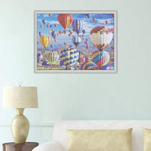 Boxgear 1000-Piece Hot Air Balloon Jigsaw Puzzle – Colorful, Relaxing Landscape Scenery – 27.56 x 19.69